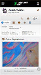 Mobile Screenshot of dead-cookie.deviantart.com