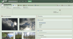 Desktop Screenshot of dreamystock.deviantart.com