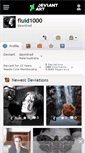 Mobile Screenshot of fluid1000.deviantart.com