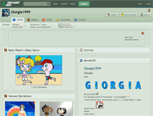 Tablet Screenshot of giorgia1999.deviantart.com