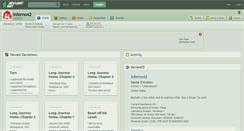 Desktop Screenshot of inferno42.deviantart.com