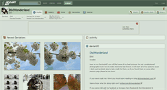 Desktop Screenshot of dixiwonderland.deviantart.com