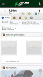 Mobile Screenshot of kjhbn.deviantart.com