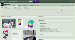 Desktop Screenshot of missylissy90.deviantart.com