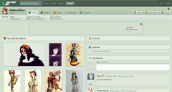 Desktop Screenshot of miaswallow.deviantart.com