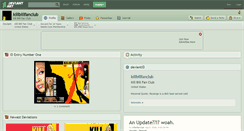 Desktop Screenshot of killbillfanclub.deviantart.com