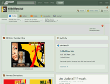 Tablet Screenshot of killbillfanclub.deviantart.com