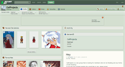 Desktop Screenshot of celprojects.deviantart.com