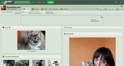 Desktop Screenshot of dynamene-art.deviantart.com
