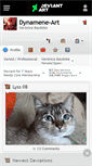 Mobile Screenshot of dynamene-art.deviantart.com