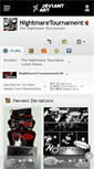 Mobile Screenshot of nightmaretournament.deviantart.com