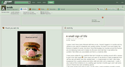 Desktop Screenshot of lexidh.deviantart.com