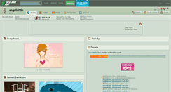 Desktop Screenshot of angelkittin.deviantart.com