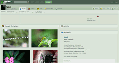 Desktop Screenshot of japoi.deviantart.com