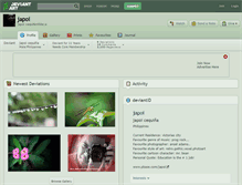 Tablet Screenshot of japoi.deviantart.com