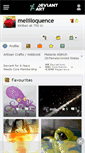 Mobile Screenshot of melliloquence.deviantart.com