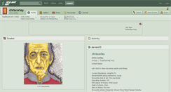 Desktop Screenshot of chriscorley.deviantart.com