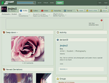 Tablet Screenshot of joujou2.deviantart.com