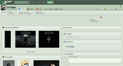 Desktop Screenshot of evil-eagle.deviantart.com