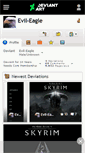 Mobile Screenshot of evil-eagle.deviantart.com