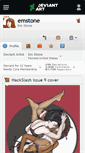 Mobile Screenshot of emstone.deviantart.com