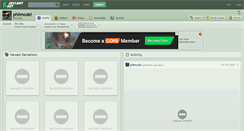 Desktop Screenshot of philmodel.deviantart.com