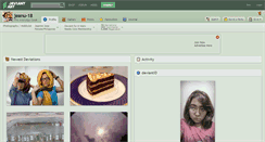Desktop Screenshot of jeanu-18.deviantart.com