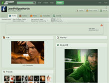 Tablet Screenshot of jeanphilippemartin.deviantart.com