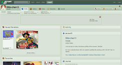 Desktop Screenshot of ditto-chan13.deviantart.com