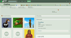Desktop Screenshot of floopifloop.deviantart.com