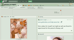 Desktop Screenshot of gyakuten-no-megami.deviantart.com