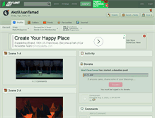 Tablet Screenshot of akosijuantamad.deviantart.com