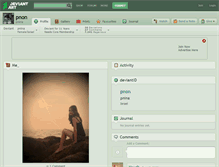 Tablet Screenshot of pnon.deviantart.com