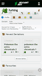 Mobile Screenshot of furking.deviantart.com