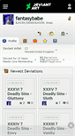 Mobile Screenshot of fantasybabe.deviantart.com