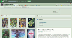 Desktop Screenshot of frostbitegraphix.deviantart.com