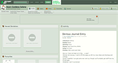 Desktop Screenshot of moon-goddess-selene.deviantart.com