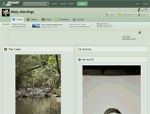 Tablet Screenshot of misty-mornings.deviantart.com