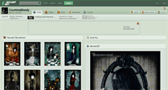Desktop Screenshot of countessbloody.deviantart.com