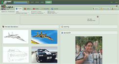 Desktop Screenshot of luigila.deviantart.com