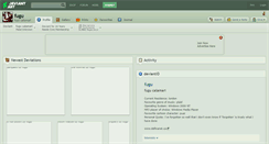 Desktop Screenshot of fugu.deviantart.com