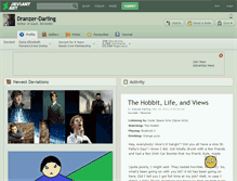 Tablet Screenshot of dranzer-darling.deviantart.com