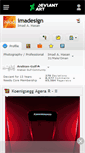 Mobile Screenshot of imadesign.deviantart.com