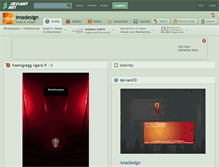 Tablet Screenshot of imadesign.deviantart.com