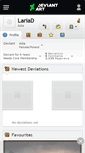 Mobile Screenshot of lariad.deviantart.com
