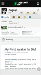 Mobile Screenshot of dogsup.deviantart.com