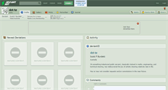 Desktop Screenshot of dot-te.deviantart.com