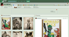 Desktop Screenshot of darknightsad.deviantart.com