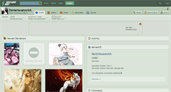Desktop Screenshot of deniayavanovich.deviantart.com