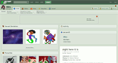 Desktop Screenshot of niiro.deviantart.com